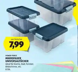 Hofer Power Force Mikrofaser Universaltücher Angebot