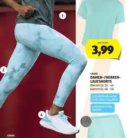 Hofer CRANE DAMEN-/HERREN-LAUFSHORTS Angebot