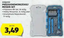 Hofer WORKZONE PRÄZISIONSWERKZEUGE/MESSER-SET Angebot