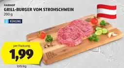 Hofer Grill-Burger vom Strohschwein Angebot