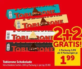 Interspar Toblerone Schokolade Angebot