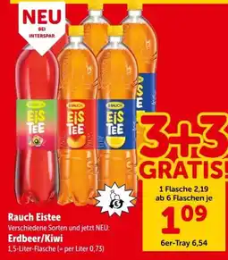 Interspar Rauch Eistee Angebot
