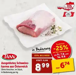 Interspar TANN Ausgelöstes Schweinskarree Angebot