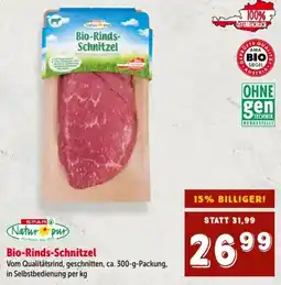 Interspar Bio-Rinds-Schnitzel Natur pur Angebot