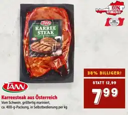 Interspar TANW Karreesteak aus Österreich Angebot