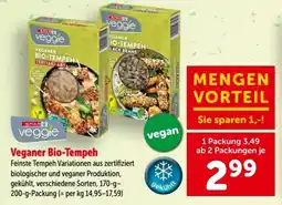 Interspar Veganer Bio-Tempeh Angebot