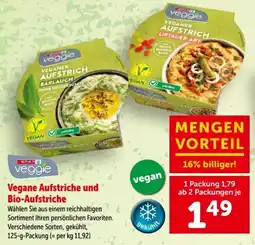 Interspar Vegane Aufstriche und Bio-Aufstriche Angebot