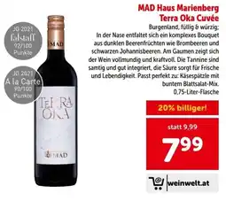 Interspar MAD Haus Marienberg Terra Oka Cuvée Angebot