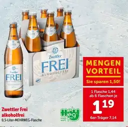 Interspar Zwettler Frei alkoholfrei Angebot