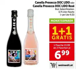 Interspar Canella Prosecco DOC LIDO Angebot
