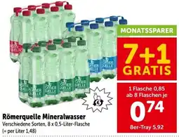 Interspar Römerquelle Mineralwasser Angebot