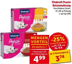 Interspar Vitakraft Poesie Katzennahrung Angebot
