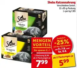 Interspar Sheba Katzenfutter Angebot