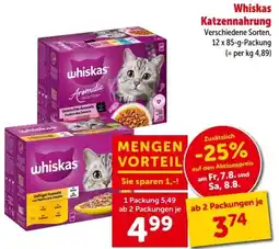 Interspar Whiskas Katzenfutter Angebot