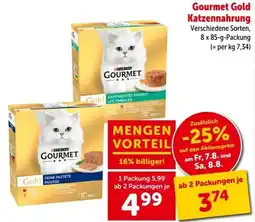 Interspar Gourmet Gold Katzenfutter Angebot
