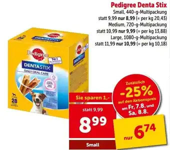 Interspar Pedigree Denta Stix Angebot