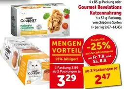 Interspar Gourmet Katzenfutter Angebot
