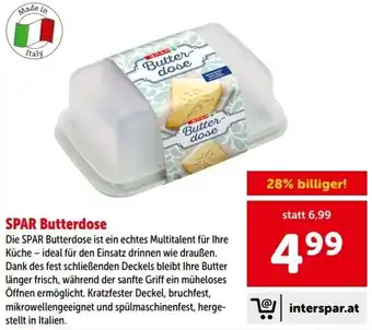 Interspar SPAR Butterdose Angebot
