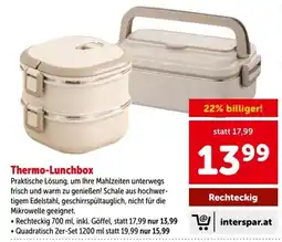 Interspar Thermo-Lunchbox Angebot
