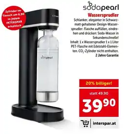 Interspar Sodapearl Wassersprudler Angebot