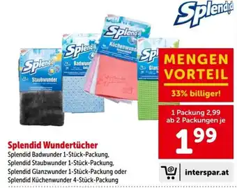 Interspar Splendid Wundertücher Angebot