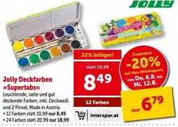Interspar Jolly Deckfarben »Supertabs« Angebot