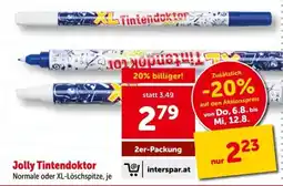 Interspar Jolly Tintendoktor Angebot