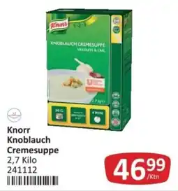 Kastner Knorr Knoblauch Cremesuppe Angebot
