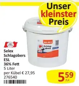 Kastner Selex Schlagobers ESL Angebot