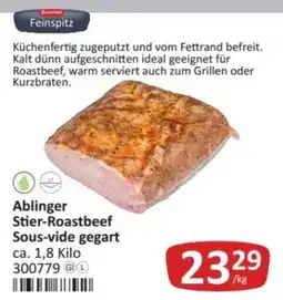 Kastner Ablinger Stier-Roastbeef Angebot