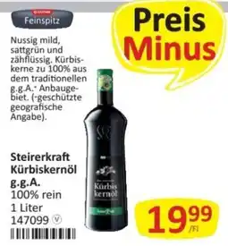 Kastner Steirerkraft Kürbiskernöl g.g.A. Angebot