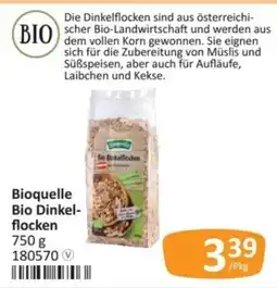 Kastner Bioquelle Bio Dinkel-Flocken Angebot