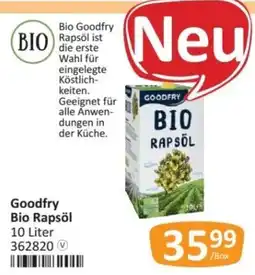 Kastner Goodfry Bio Rapsöl Angebot