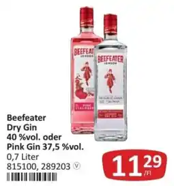 Kastner Beefeater Dry Gin oder Pink Gin Angebot
