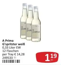 Kastner A Prima G'spritzter weiß Angebot