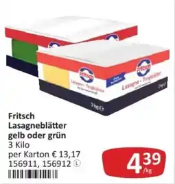 Kastner Fritsch Lasagneblätter Angebot