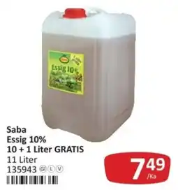 Kastner Saba Essig 10% Angebot