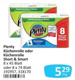 Kastner Plenty Küchenrolle oder Küchenrolle Short & Smart Angebot