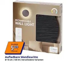 Action Aufladbare Wandleuchte Angebot