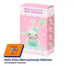 Action Hello Kitty Überraschungs-Häkelset Angebot