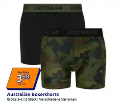 Action Australian Boxershorts Angebot