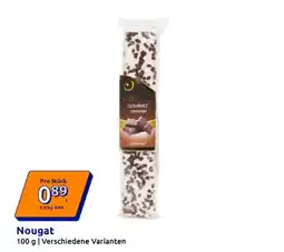 Action Nougat GOURMET chocolate Angebot
