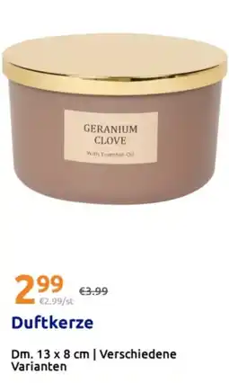 Action Duftkerze Angebot