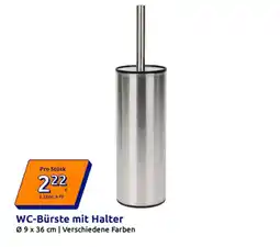 Action WC-Bürste mit Halter Angebot