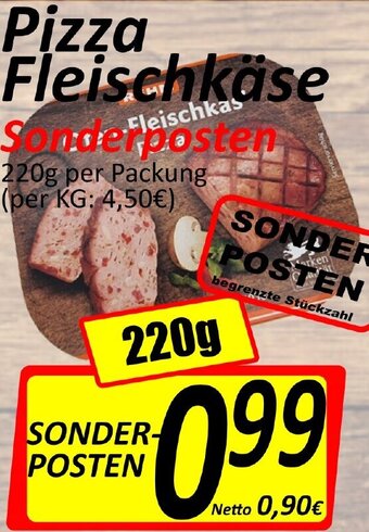 Wurstico Pizza Fleischkäse 220g Angebot