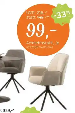 XXXLutz Armlehnstuhl Angebot