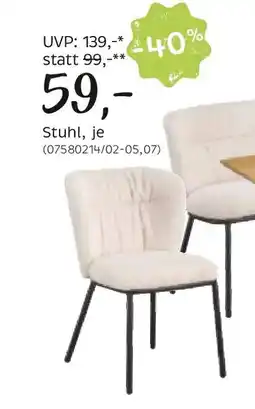XXXLutz Stuhl, je Angebot