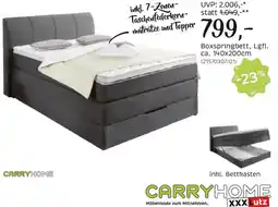 XXXLutz Boxspringbett Angebot