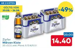 T&G Zipfer Märzen Kiste Angebot