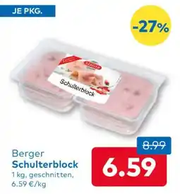 T&G Berger Schulterblock Angebot